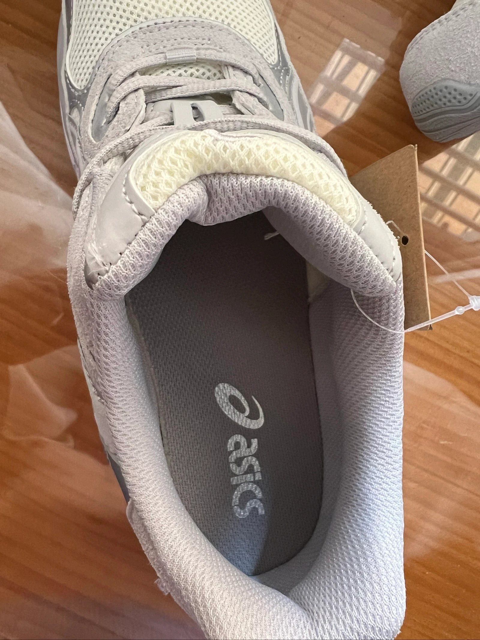 Asics gel nyc branco e cinza tamanho 42 – photo 5